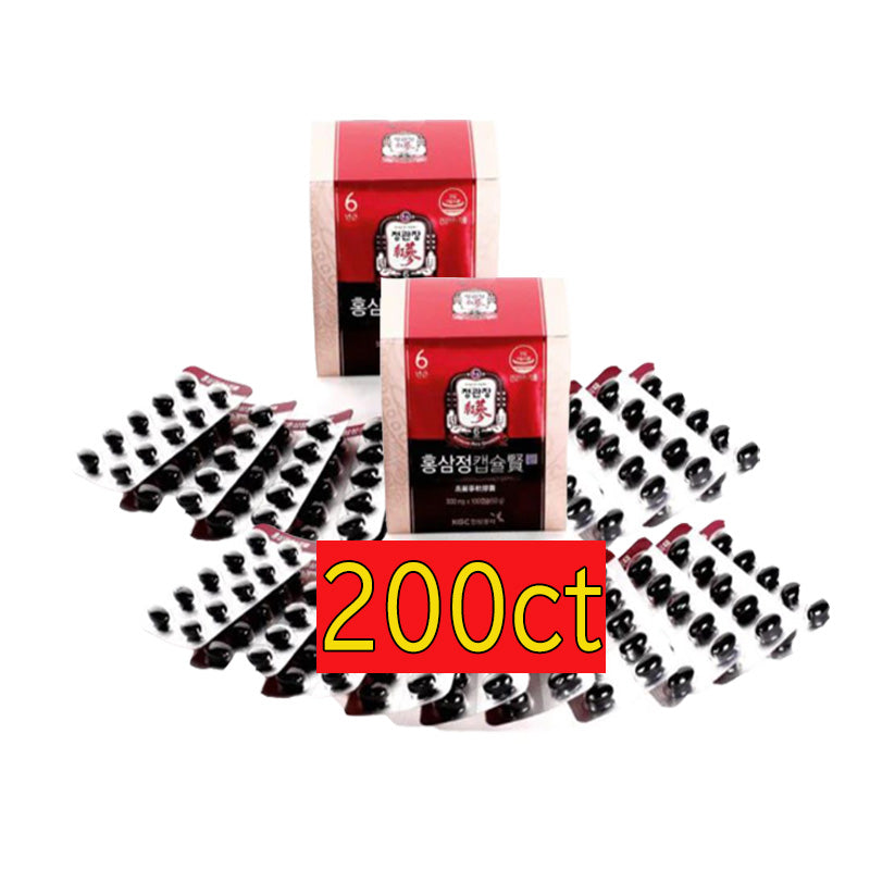 
                  
                    正官庄[200ct] 紅参精 賢 カプセル 500mg / 韓国紅参 カプセル
                  
                